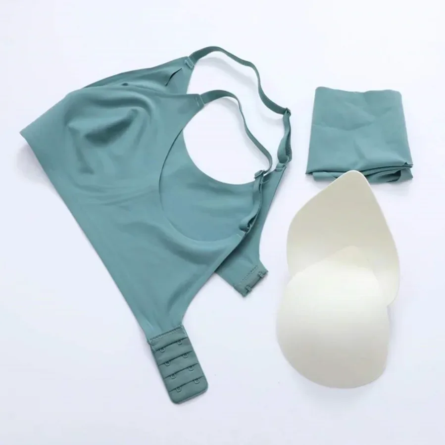 Sleep Bra Bralette - Бесшовный бюстгальтер из латекса и желе