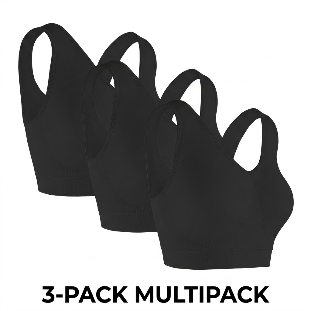 Комплект из 3 бесшовных бюстга – обзор и цена Sleep Bra Bralette