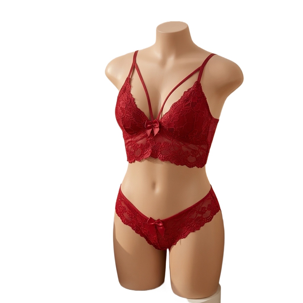Комплект женского нижнего бель – обзор и цена Lace Bralette Set